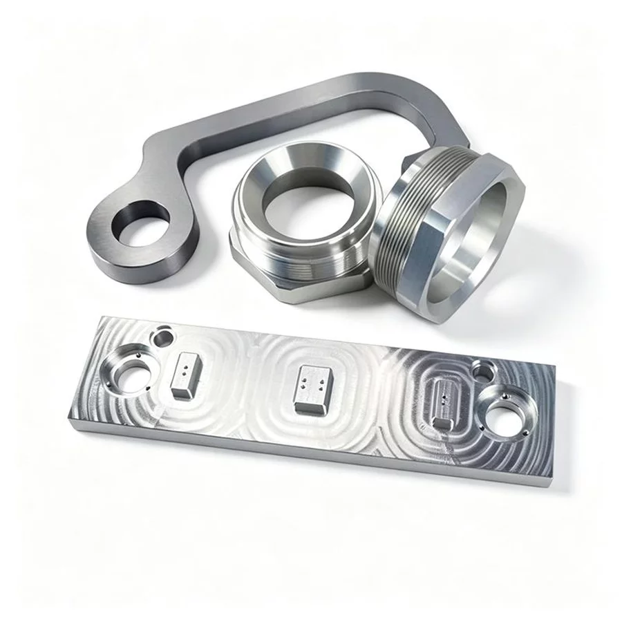 Medical device titanium and stainless components